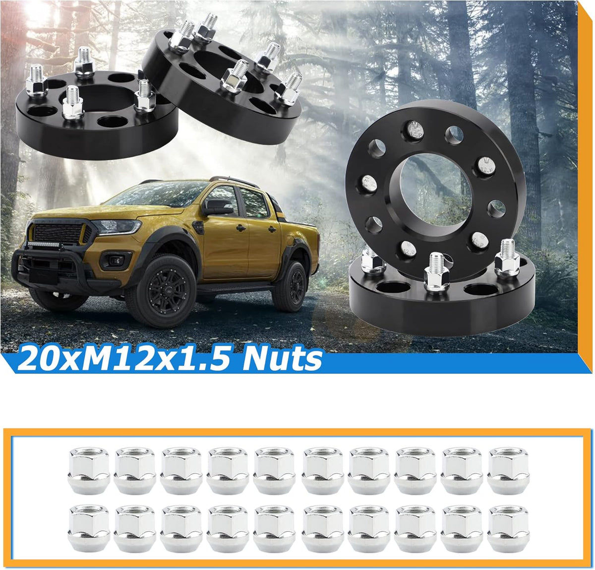 5x5 to 5x4.75 Wheel Adapters, 1.25 inch, 78.3mm Hub Bore, 12x1.5 Thread Pitch L818