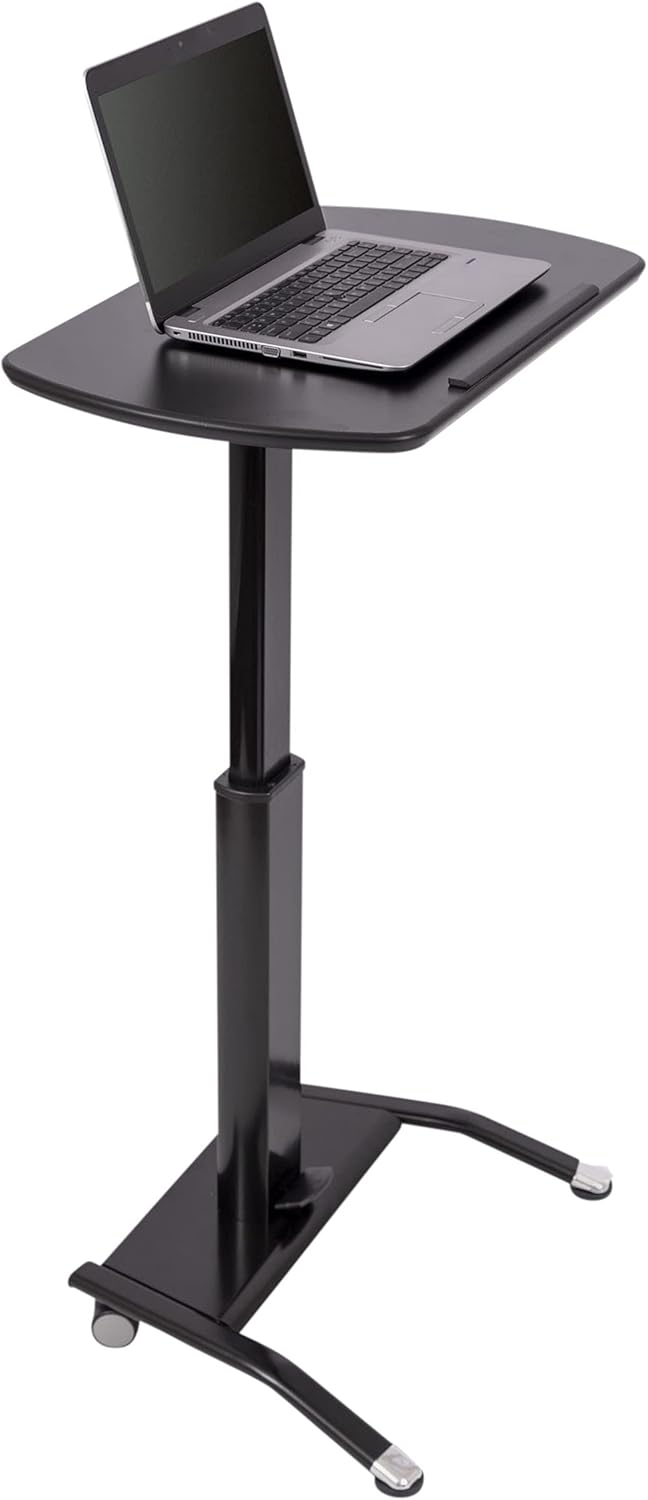 Black Tilting Laptop Lectern Podium C870155