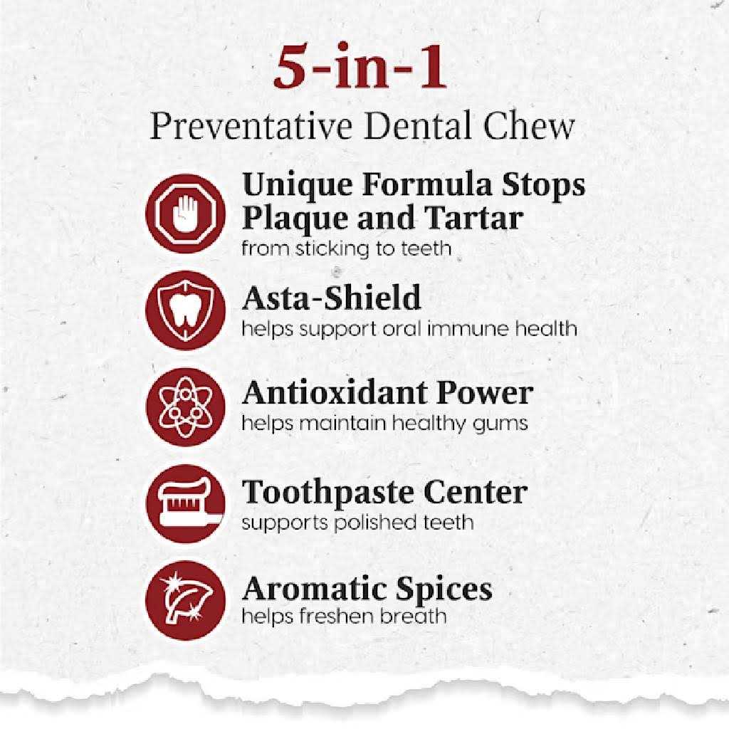 Brushless Toothpaste Dental Dog Chews G46265