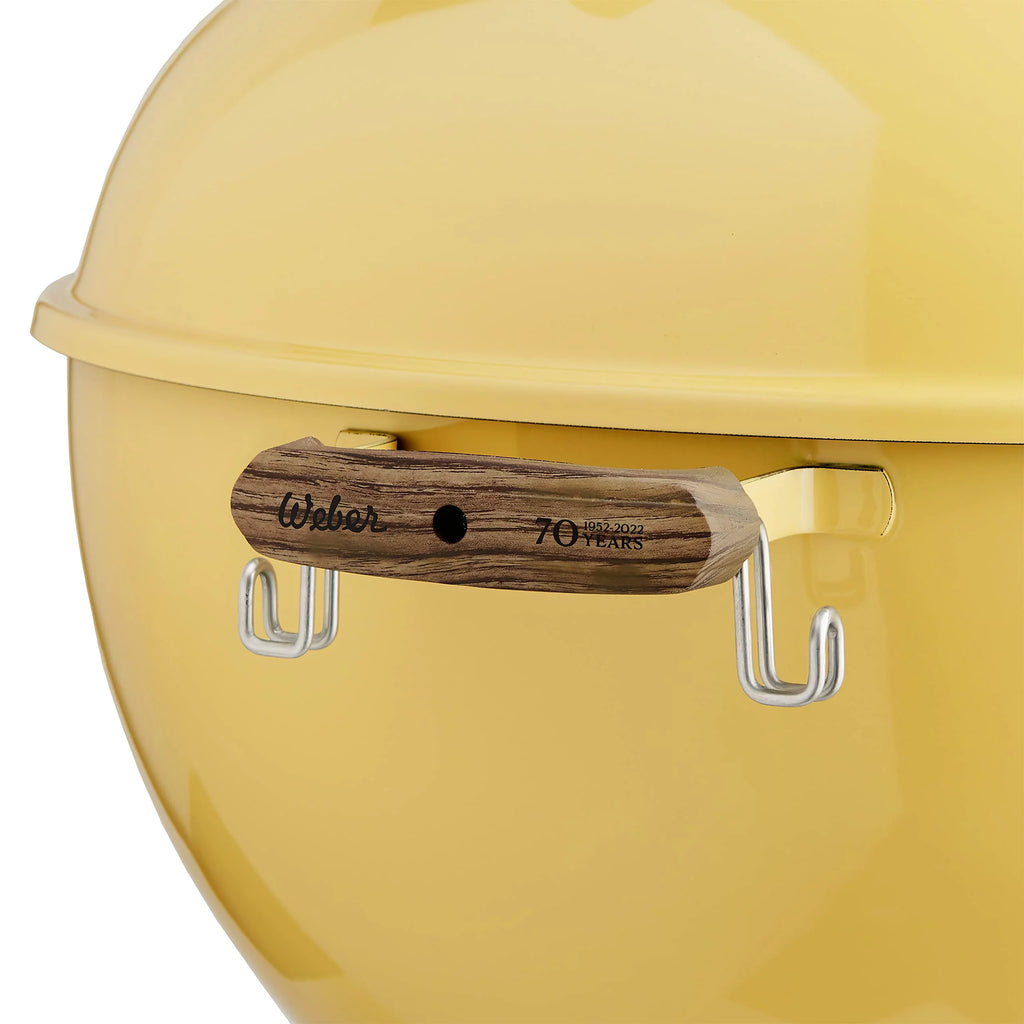 22 in. Kettle Charcoal Grill Yellow J598101