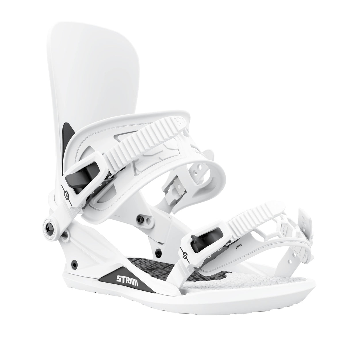 White Snowboard Bindings P32775