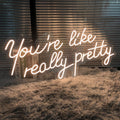 Neon Sign Acrylic Light with Dimmers LED 25.5×11.8 IN Warm White S229