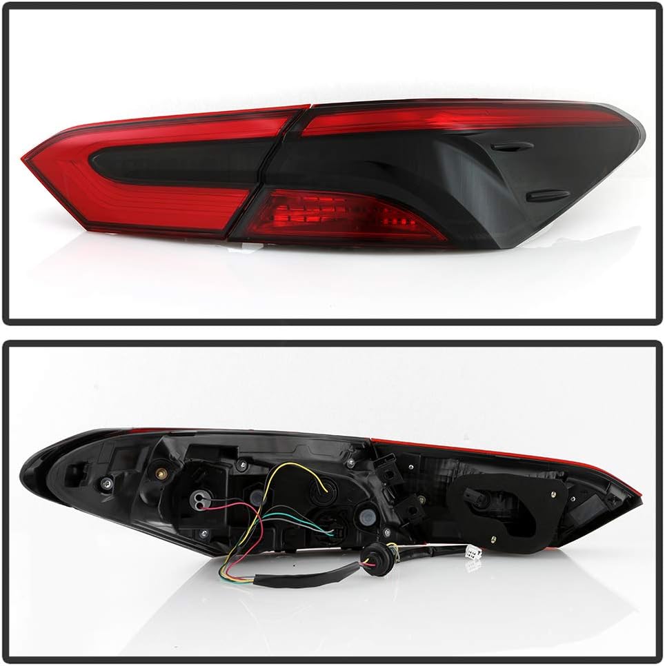 Red Smoke Tail Lights Rear Brake Lamps Assembly 4PCS O937639