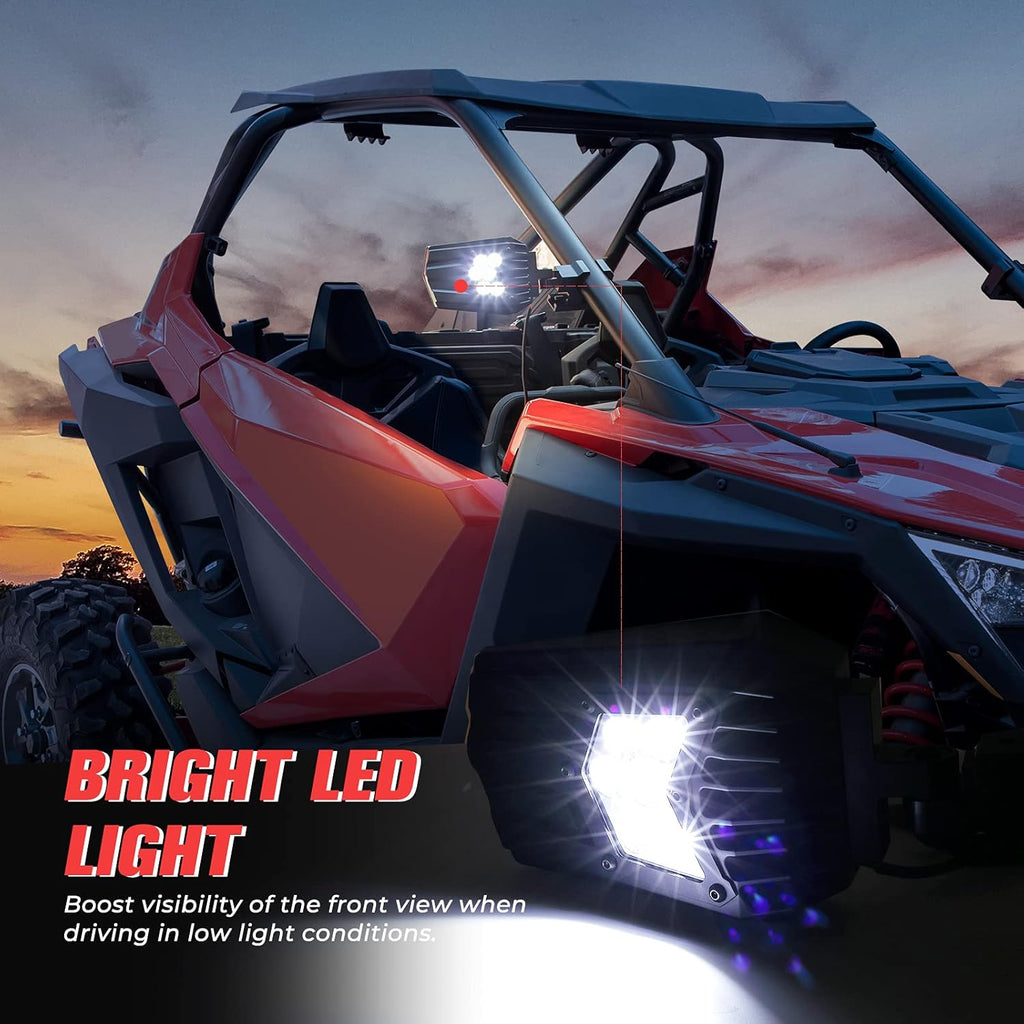 UTV Side Mirrors with Light K5317