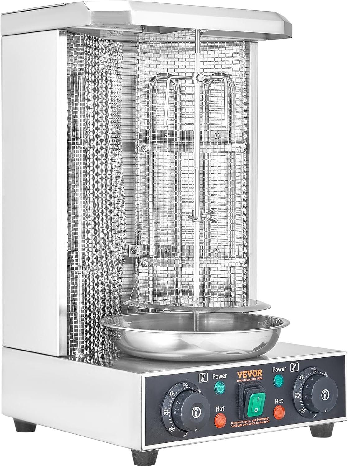 13 lbs Capacity Electric Vertical Broiler Shawarma Grill Machine T927