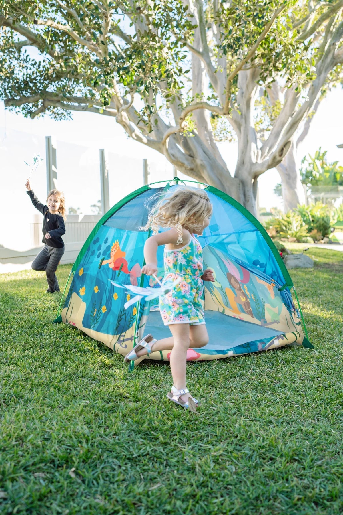 Mermaid Dreams Dome Tent Kids Camping Play Tent S804