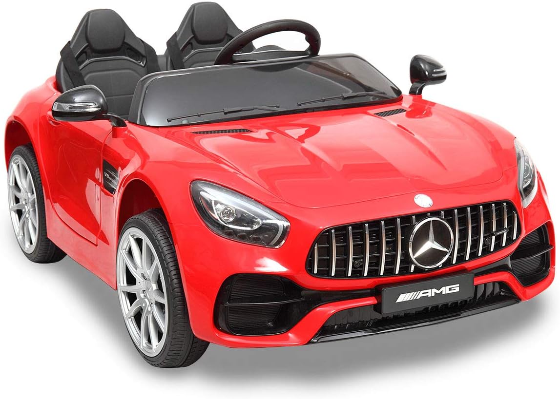 White 2 Seater Kids Ride On Car with Remote Control R869144