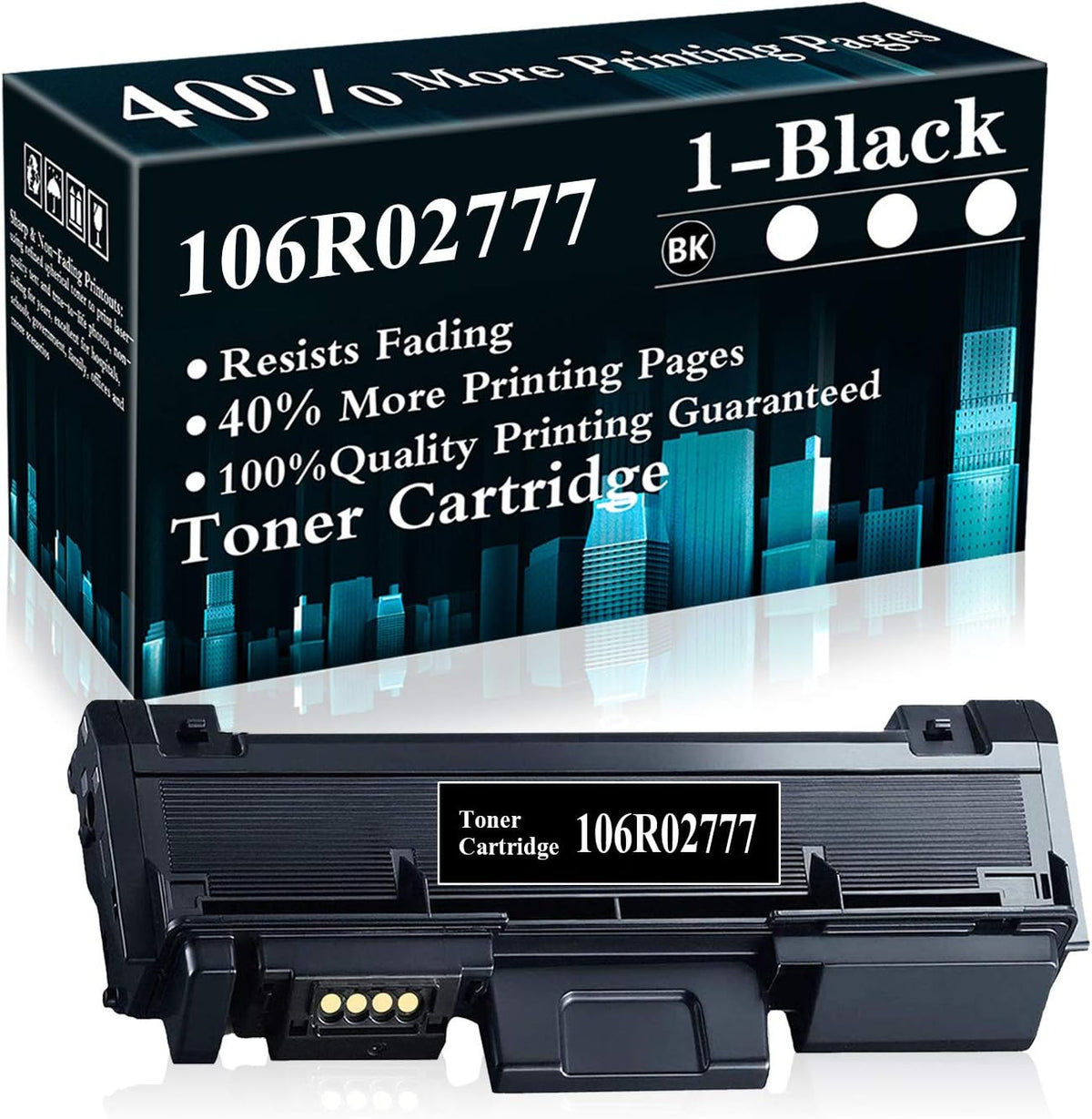 Black Toner Cartridge for Xerox Phaser 3052 3260 WorkCentre 3215 3225 Printer A857336