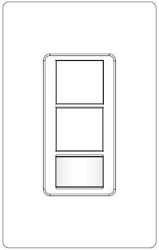 Maestro Occupancy Sensing Dual Circuit Switch Y184