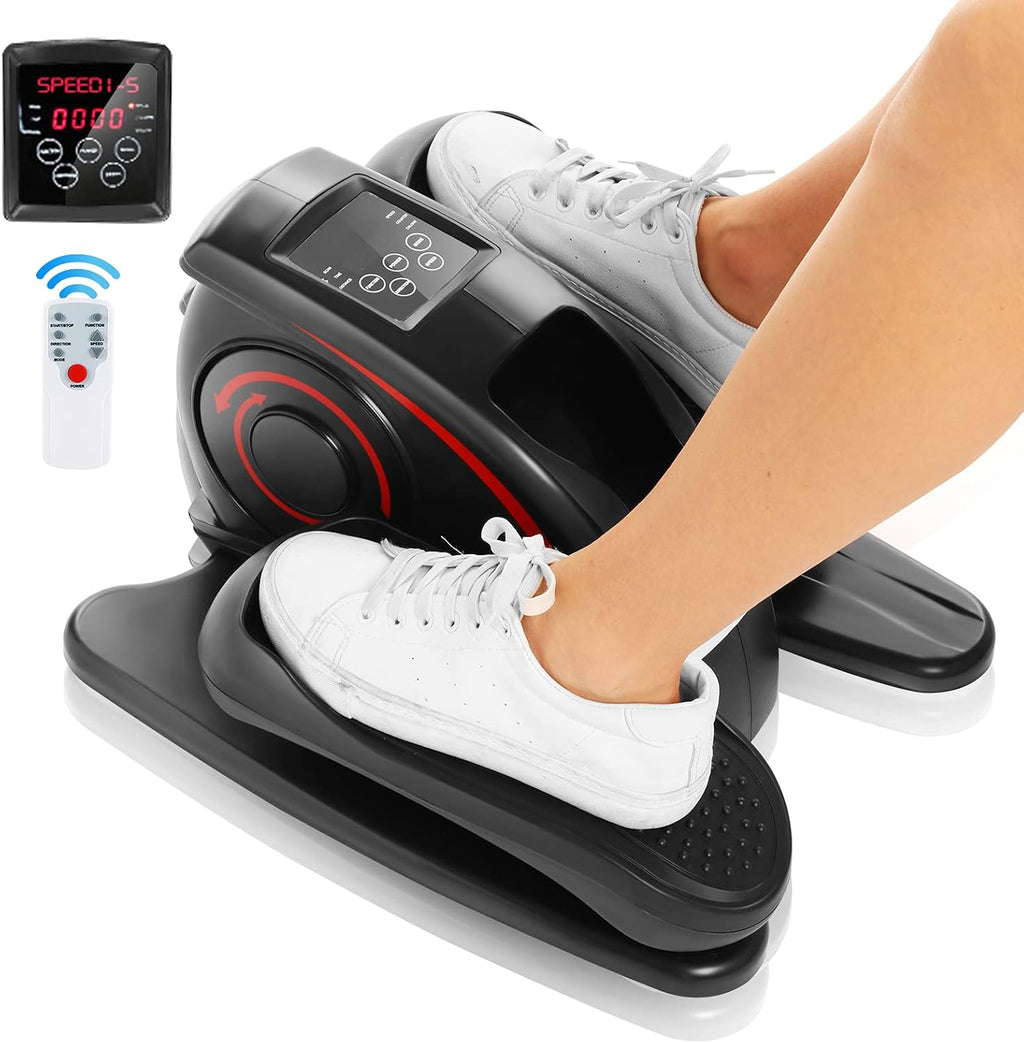 Under Desk Elliptical Machine with Built in Display Monitor H5072