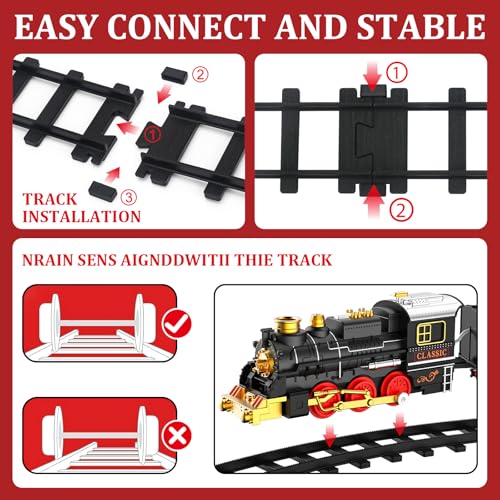 Train Set with Smokes, Lights and Sound C4771