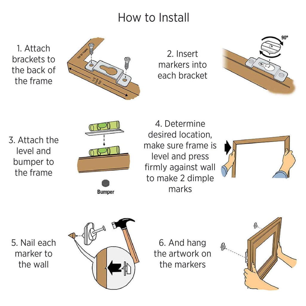 Picture Perfect No-Wire Hanging System X665