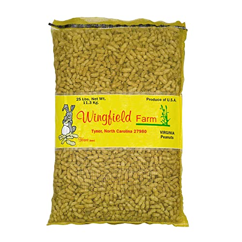 25 lb Virginia in Shell Animal Peanuts U9061