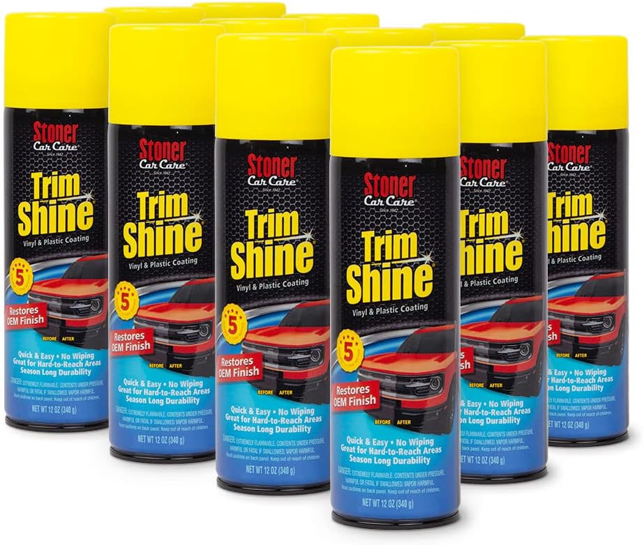 12-Ounce Trim Shine Protectant Aerosol, Pack of 12 B83417