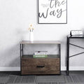 Wood Lateral File Cabinet with Bookcase X8659