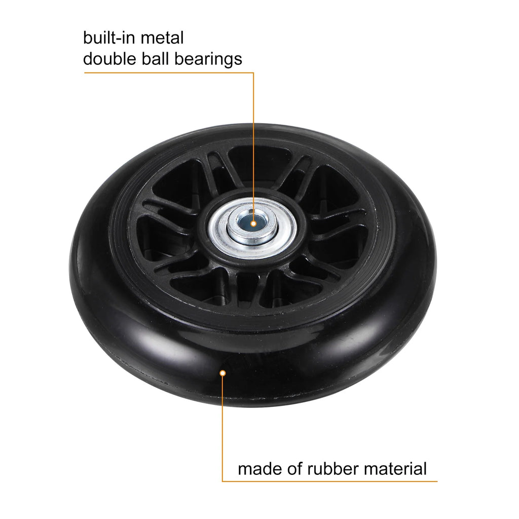 4 PU Bearing Replacement Luggage Wheels for Suitcase P8297