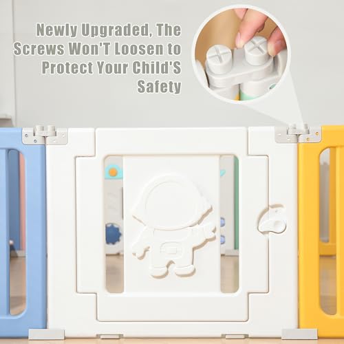 Grey 22 Panels Extra Large Baby Play Pen J94998
