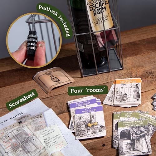 Wine Bottle Puzzle Box U87013