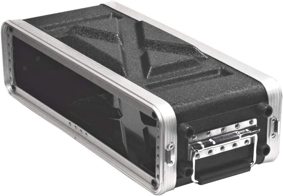 Lightweight 2 Space Compact ABS Rack Case L7381