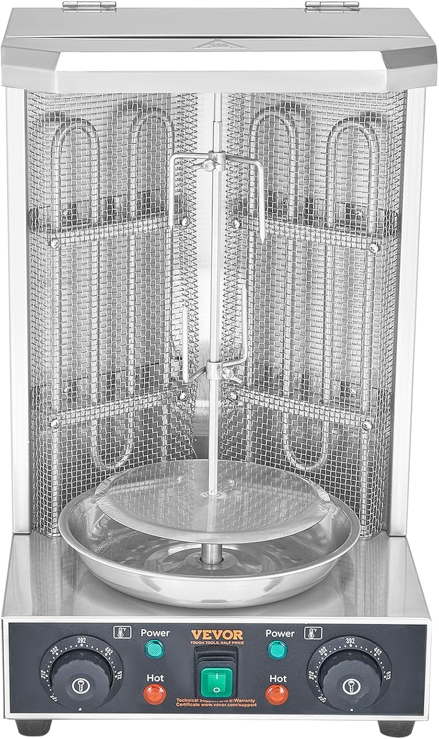 13 lbs Capacity Electric Vertical Broiler Shawarma Grill Machine T927
