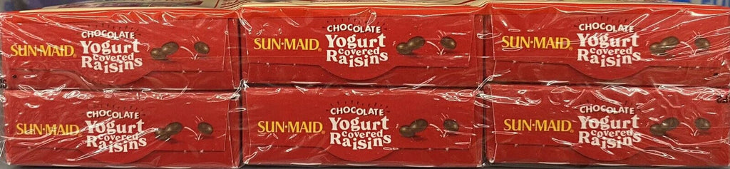 6 Pack Chocolate Yogurt Covered Raisins X8684