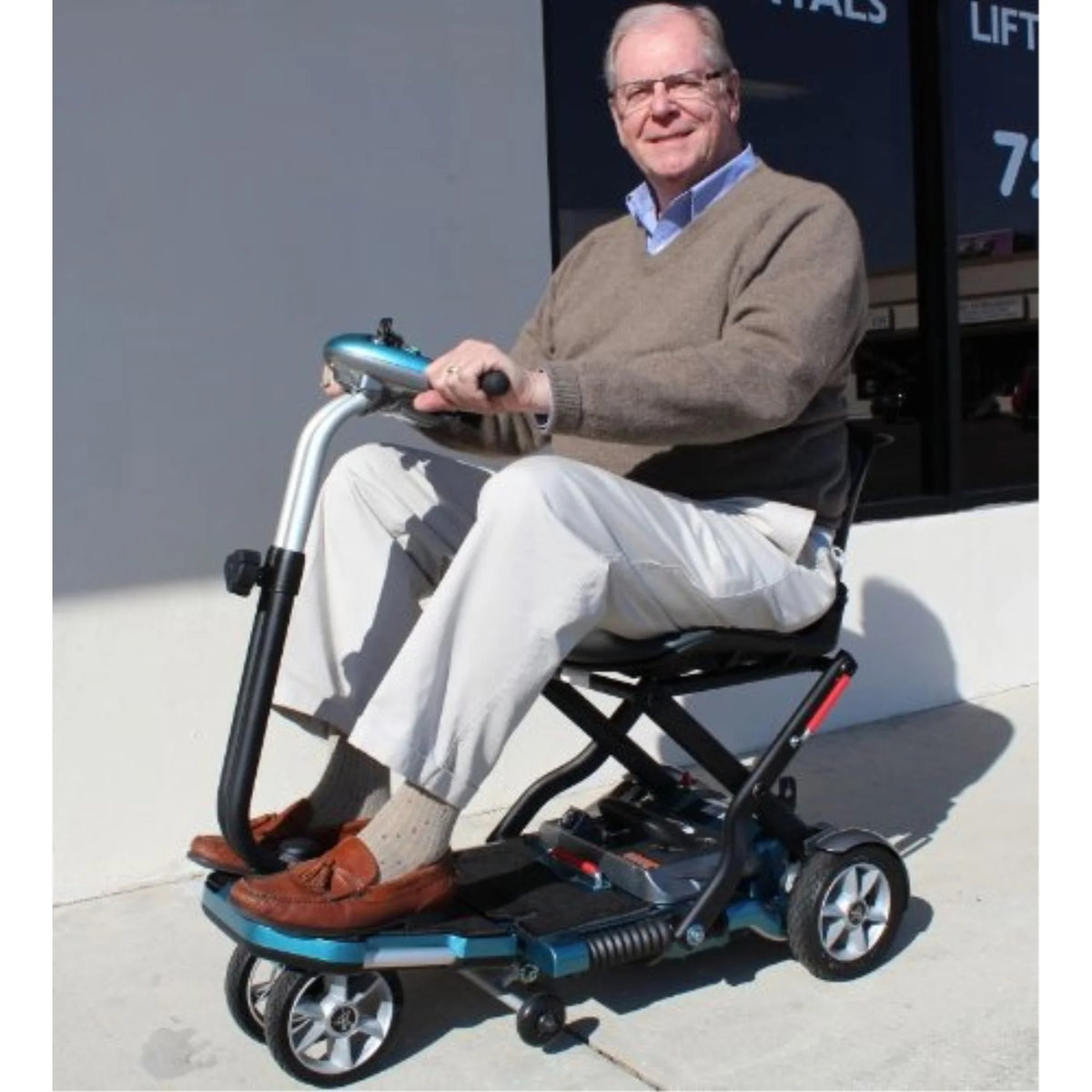 Foldable Travel Mobility Scooter with Lithium Batteries T4539