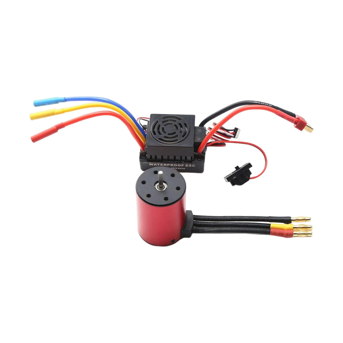 Waterproof Brushless Motor 60A ESC 50Mmx36mm 4 Poles 2300kv A457