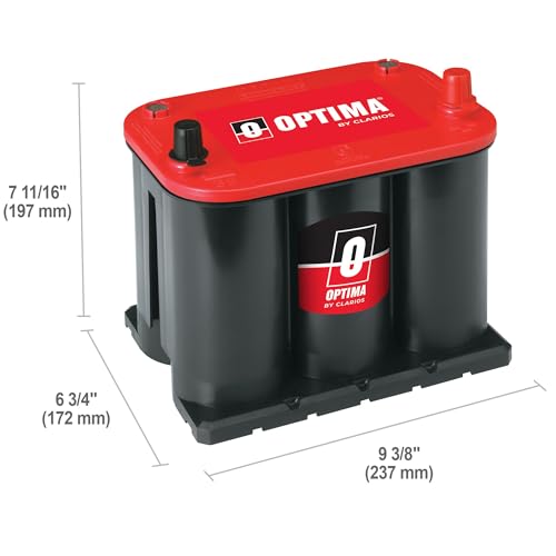 RedTop Sealed AGM Car Starting Battery, 720 CCA K34764