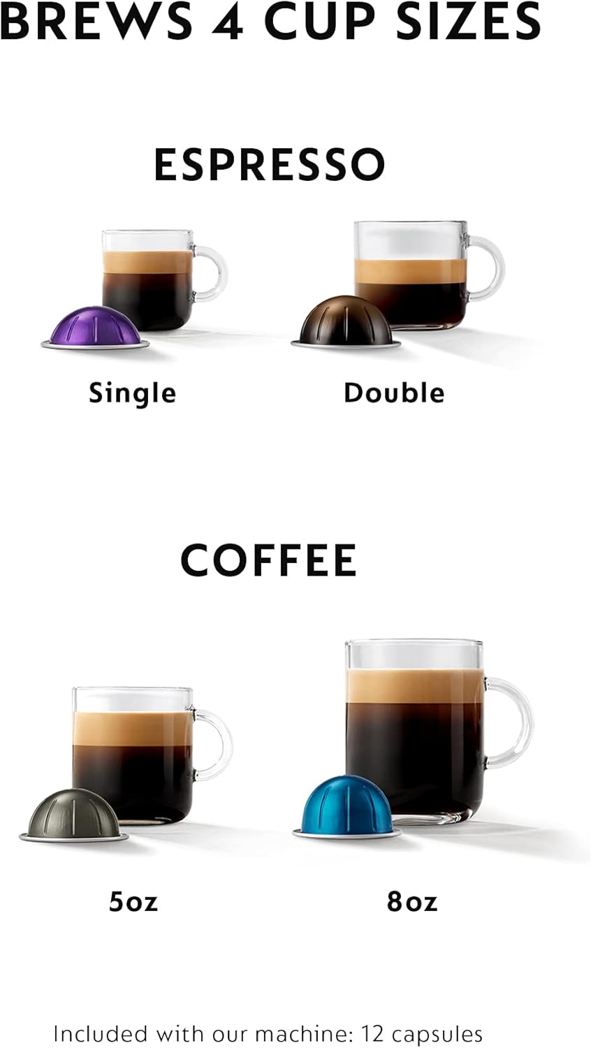 Black Matte Rose Gold Coffee and Espresso Maker L53680