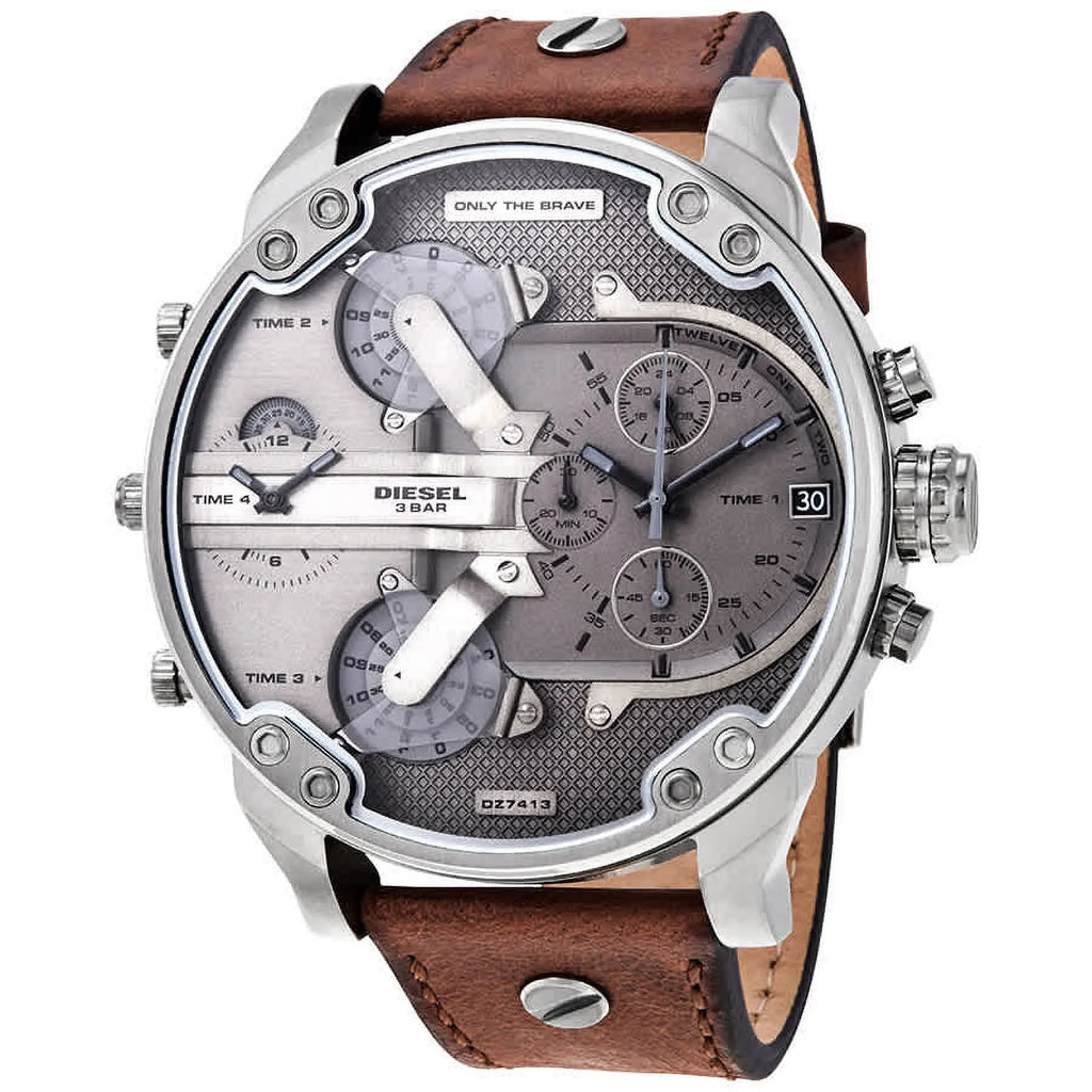 Grey Dial Chronograph Quartz Men's Watch M120
