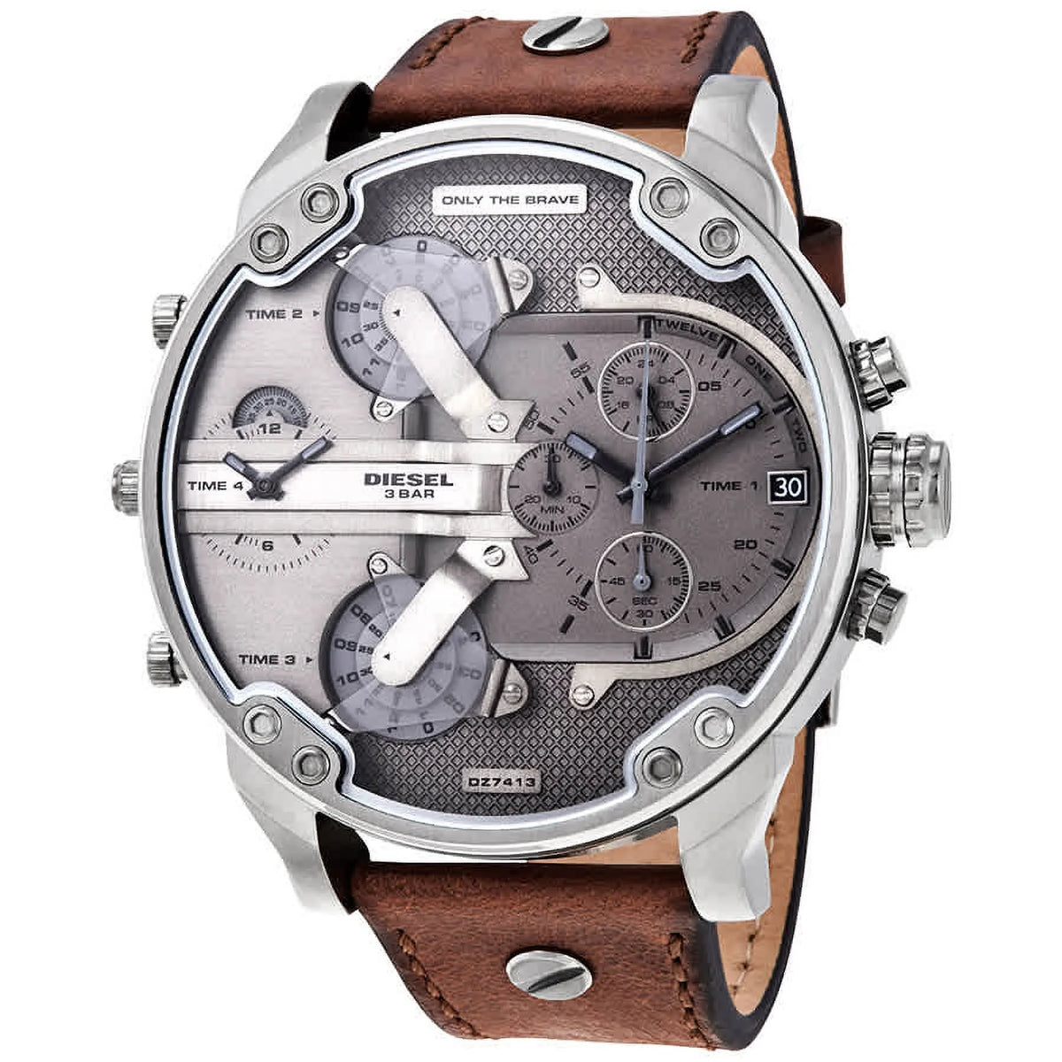 Grey Dial Chronograph Quartz Men's Watch M120