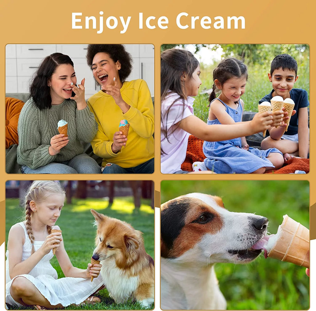 1.5qt Electric Ice Cream Maker with Compressor I519