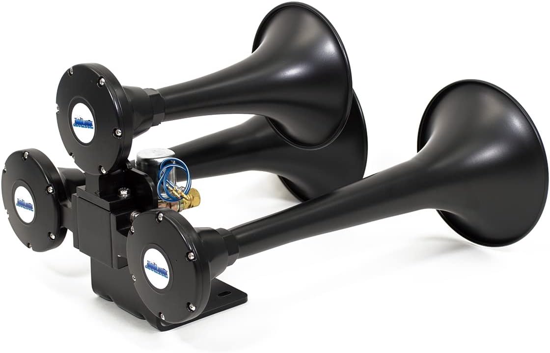 Black 1.5 Gallon 120PSI Train Horn Kit D873
