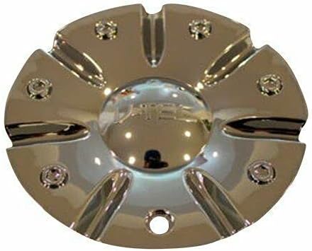 Chrome Wheel Rim Center Cap Pack of 2 B454
