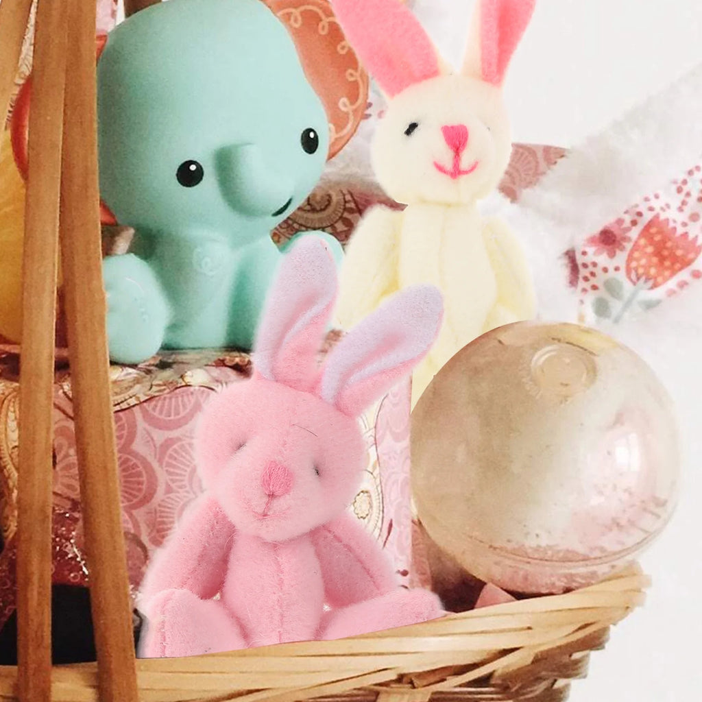 15 Pcs Mini Bunny Stuffed Animal Plush Pendant Hanging Decorations I5929