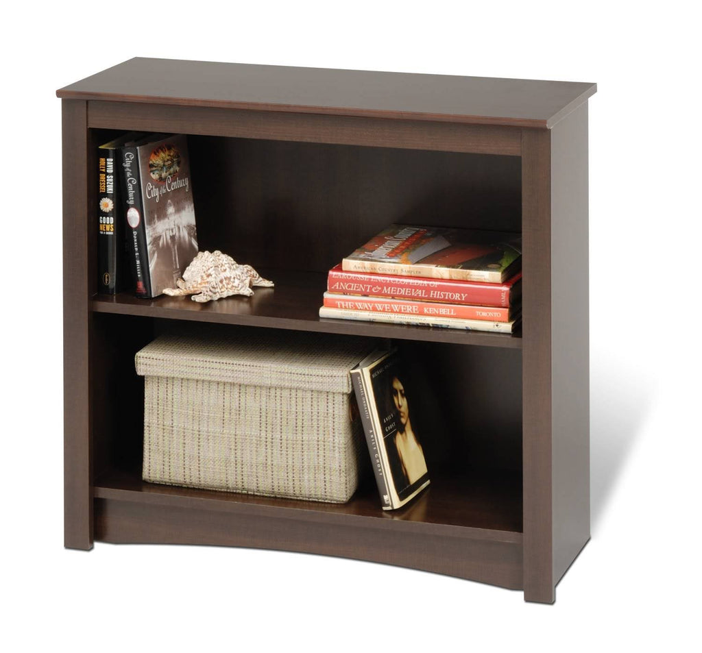 2-Shelf Bookcase, Espresso G1493