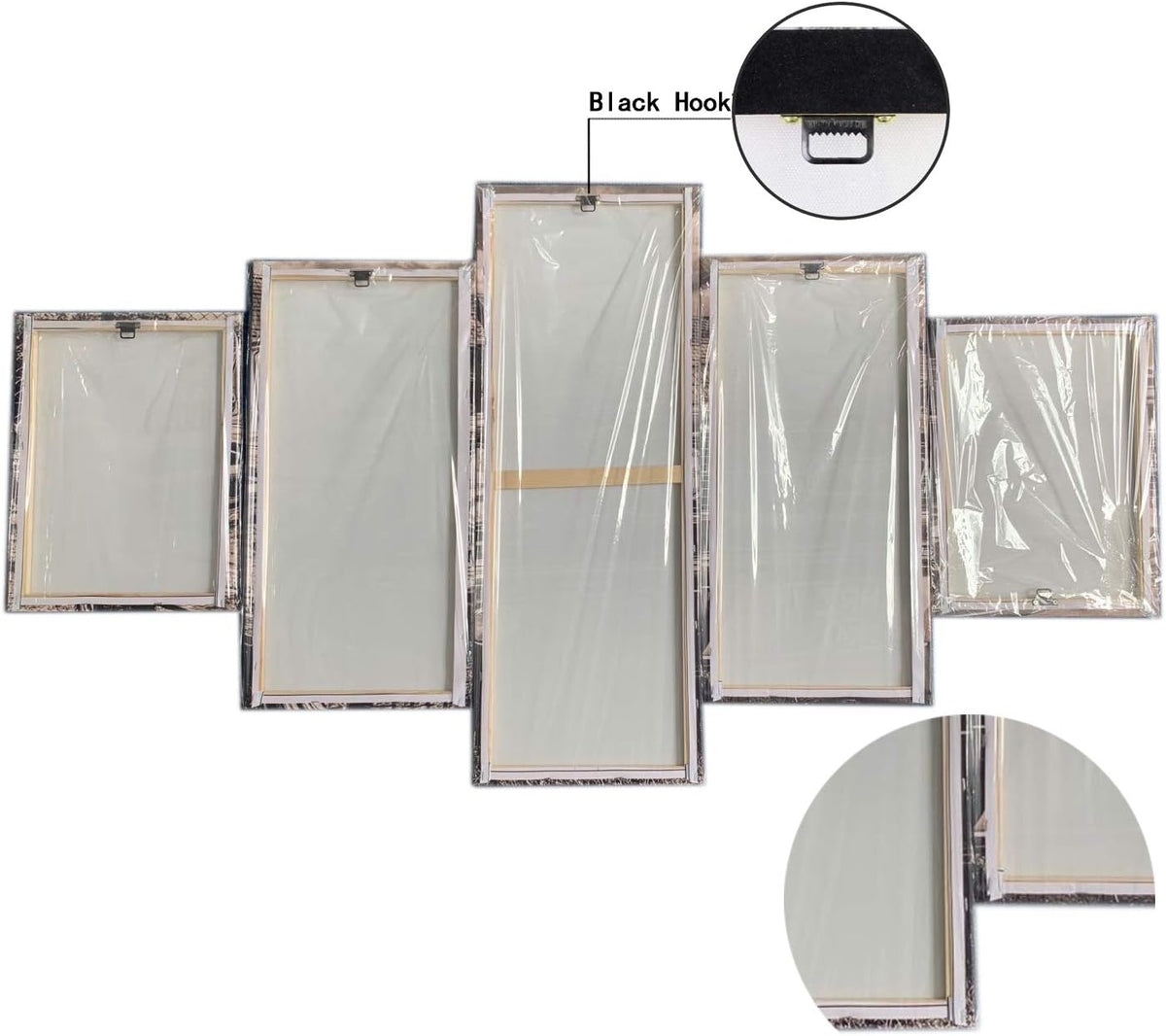 5 Panel Canvas Print Wall Art V13504