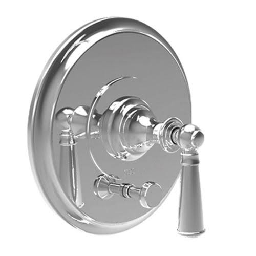 Satin Nickel Tub & Shower Diverter Plate with Handle S232715