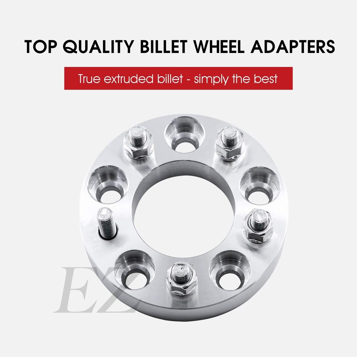 4 Billet Wheel Adapters 5 Lug 135mm Thickness 1 Inch X571617