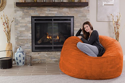 5 Ft Memory Foam Microfiber Bean Bag Chair F64040