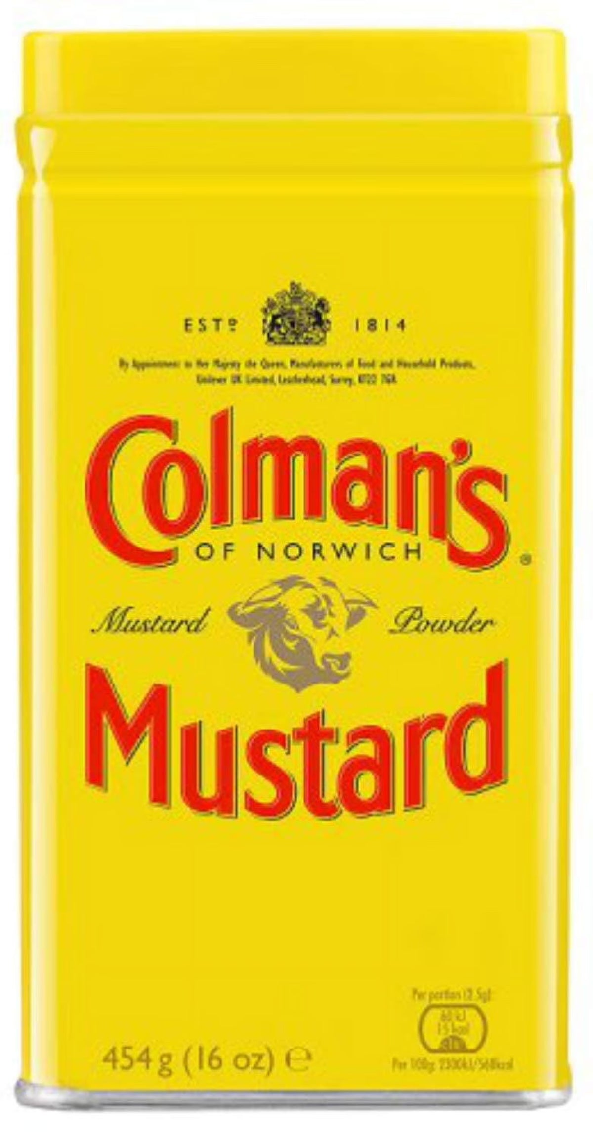 Dry Mustard Powder, 16 Ounce (Pack of 2) V2868