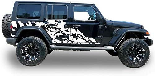 Decal Sticker Vinyl Big Door Splash M29354