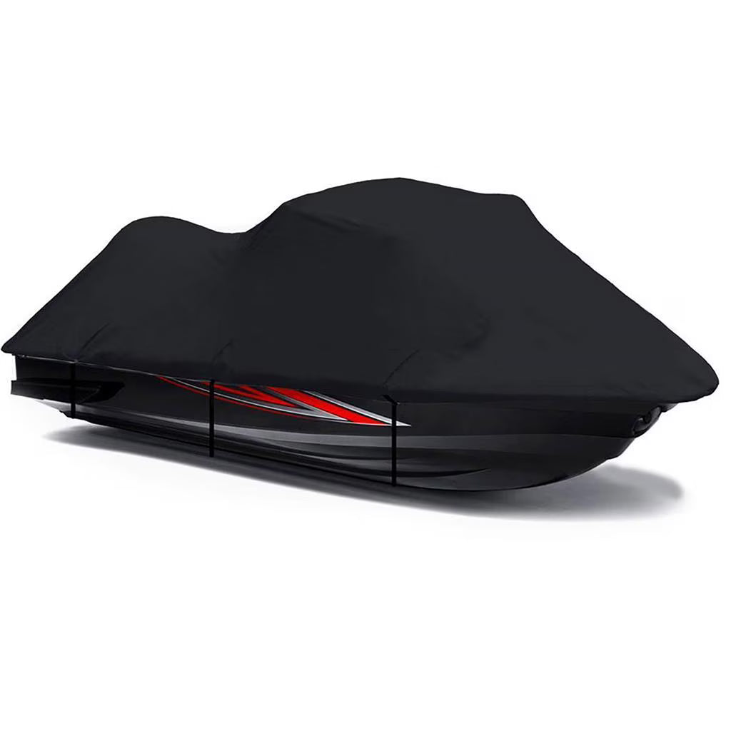 Black 600 Denier JetSki Cover for Honda AquaTrax F-15 / F-15X 2008 2009 R744