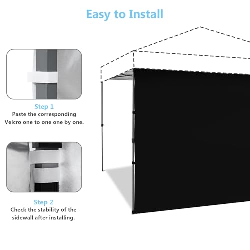 10x10 Canopy Tent with Sidewall Q917
