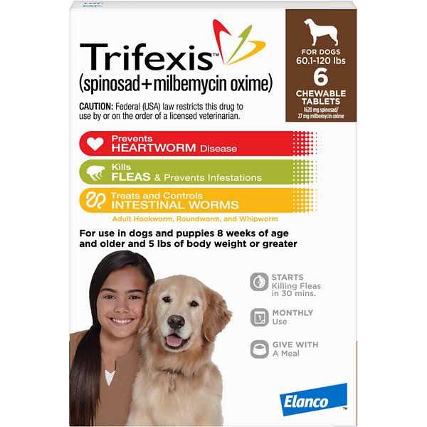 Chewable Tablet 60.1-120 lbs B16285