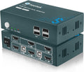 4 Port 4K@30Hz HDMI KVM Switch with 8 HDMI and 4 USB Cables O18385