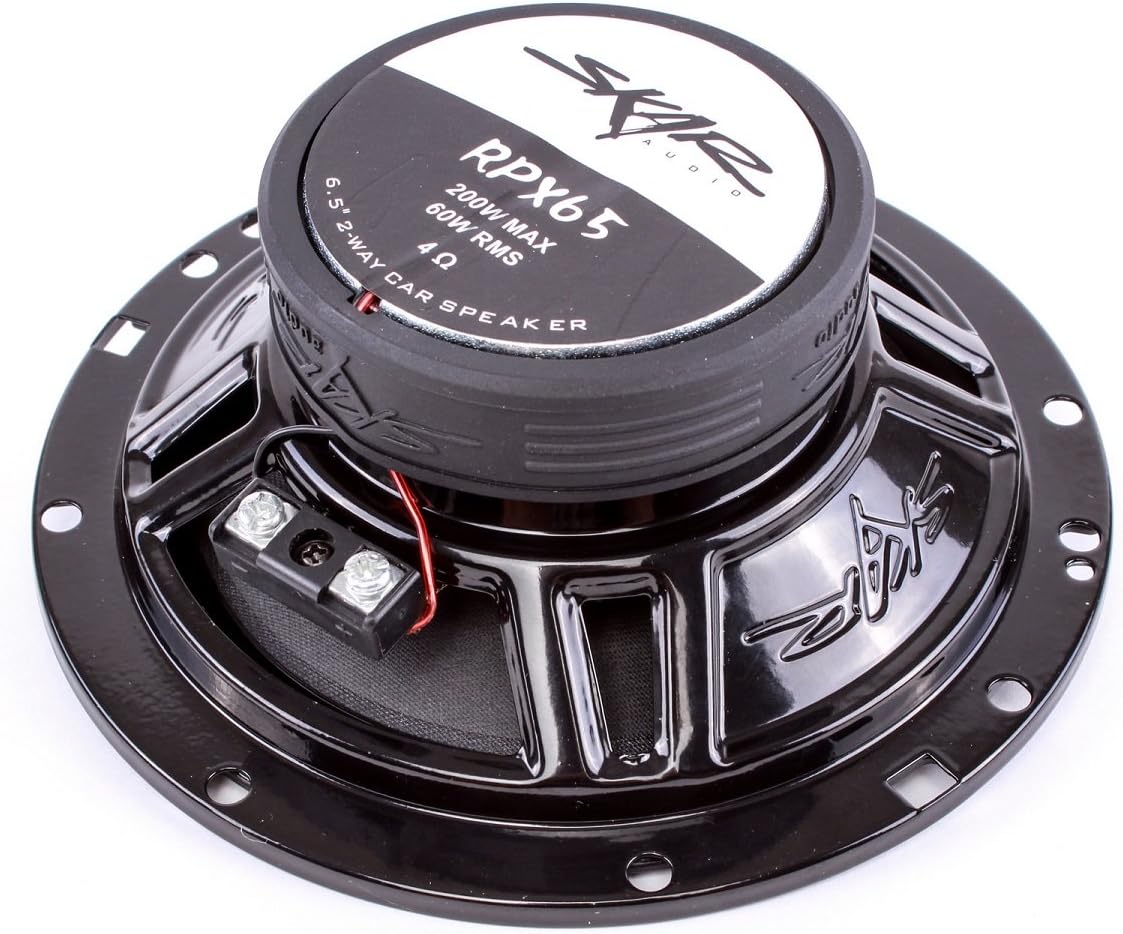 6.5 200W 2-Way Coaxial Car Speakers, Pair L38568