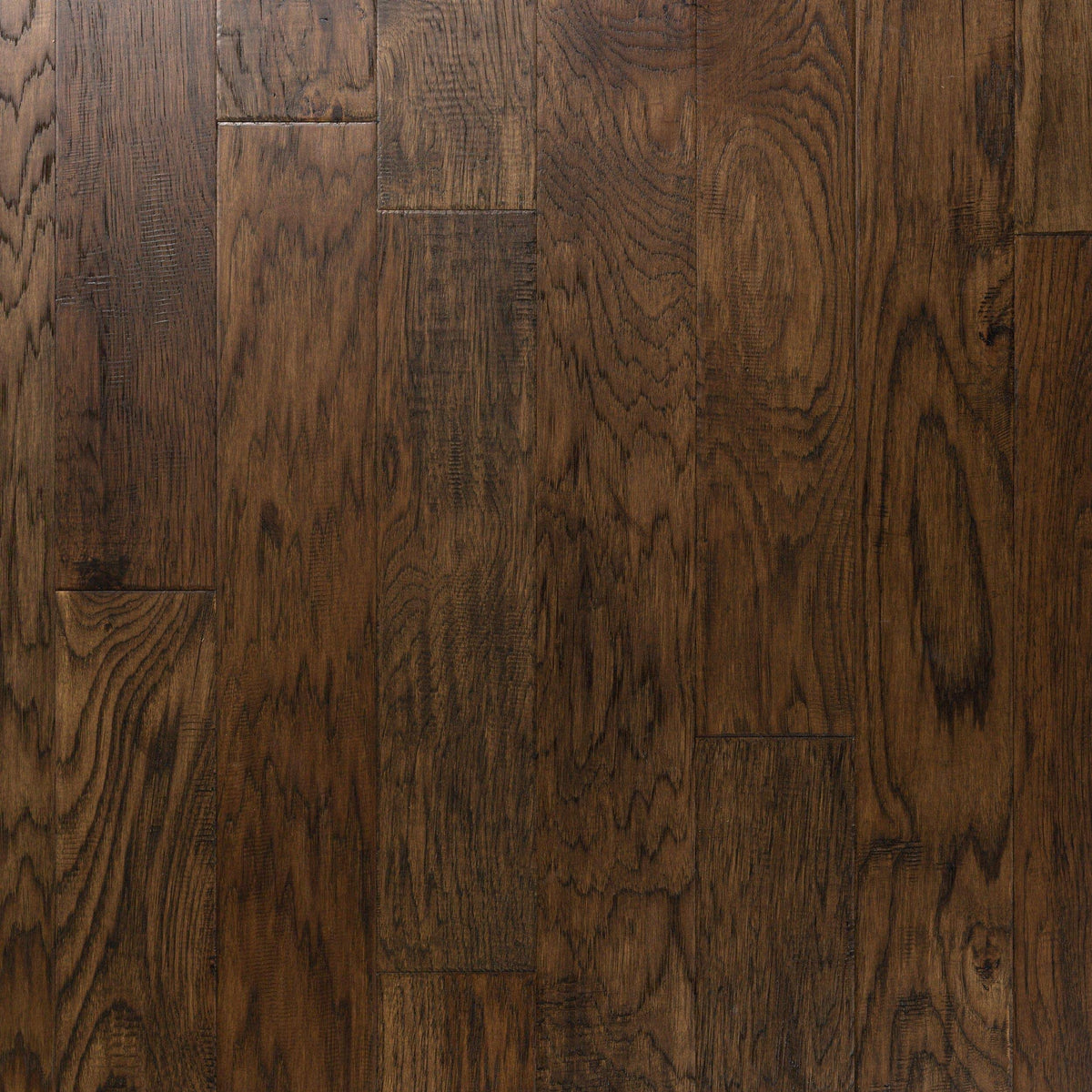 Medium Brown Hickory Locking Engineered Hardwood B52922