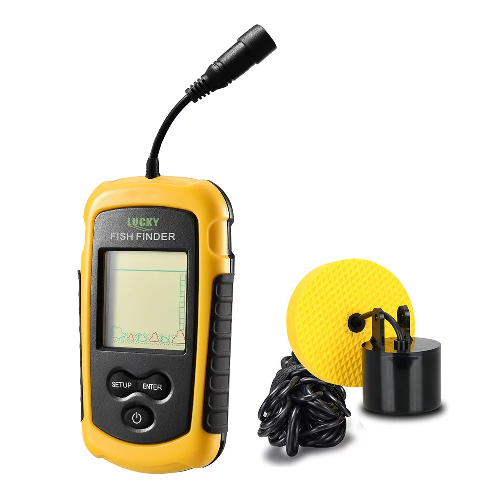 Portable Wired Fish Finder LCD Color Screen Y3250