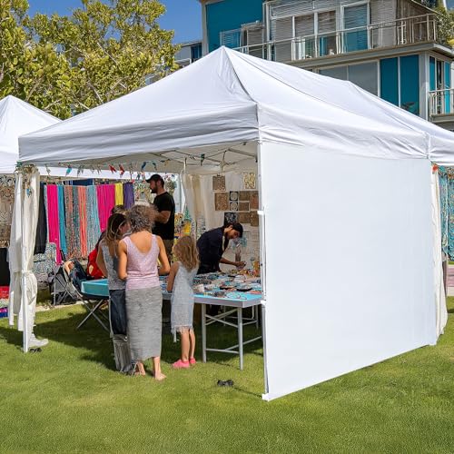 10x10 Canopy Tent with Sidewall Q917